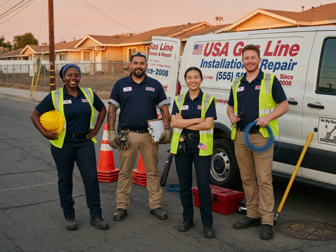 Gas Line Installation company in Uniontown, AR